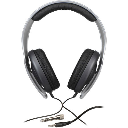 Studio/DJ Stereo Headphones, Silver HD203