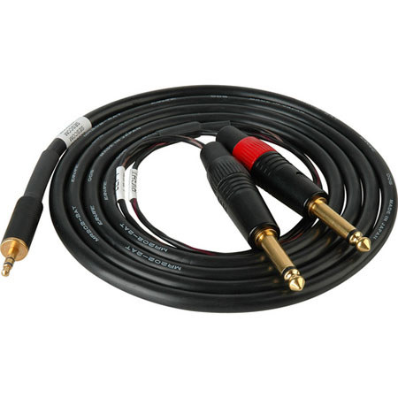 Sescom SES-IPOD-QTRM06 3.5mm Stereo to 1/4in Mono Cable