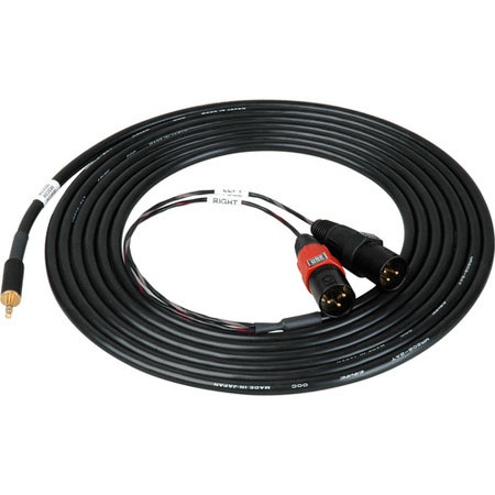Sescom SES-IPOD-XLRM15 3.5mm Stereo to Dual XLR Cable