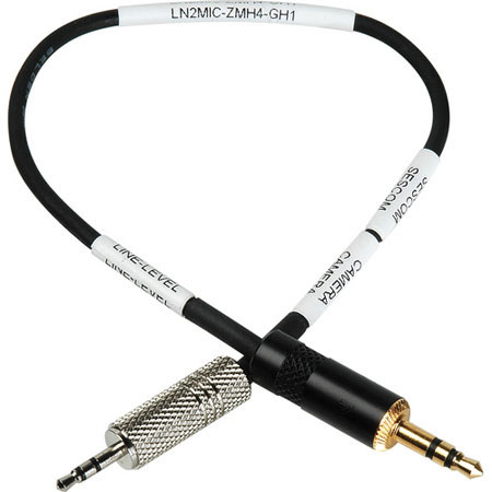 Sescom LN2MIC-ZMH4-GH1 2.5mm Line to Mic 25dB Attenuation 9" Cable