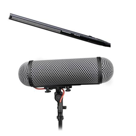 Sennheiser MKH-416 Tube Microphone with Rycote Windshield Kit 