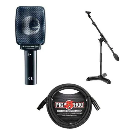 Sennheiser e 906 Guitar Microphone - Stand & Cable Package