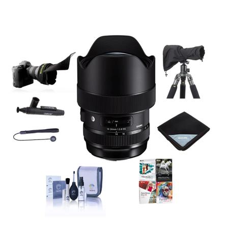 Sigma 14 24mm F 2 8 Dg Hsm Art Lens For Nikon Dslr Cameras W Free Pc Acc Bundle A