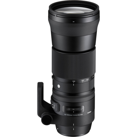 Sigma 150 600mm F5 6 3 Dg Os Hsm Contemporary Lens For Canon Digital Cameras