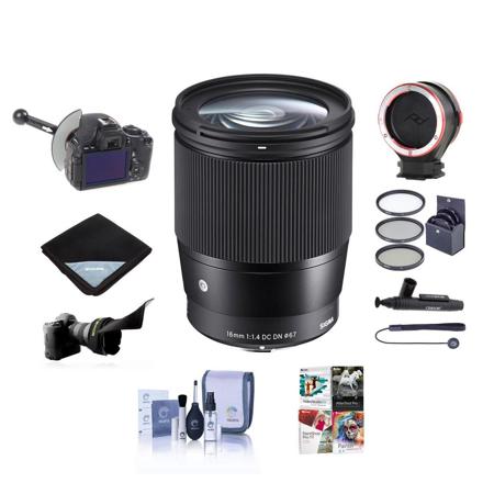 Sigma 16mm F 1 4 Dc Dn Cont Lens For Sony E Mount Black With