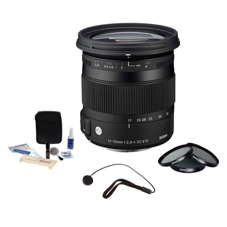 Sigma 884109 F2.8-4 Contemporary DC Macro OS HSM 17-70mm Fixed Lens for Pentax KAF Cameras