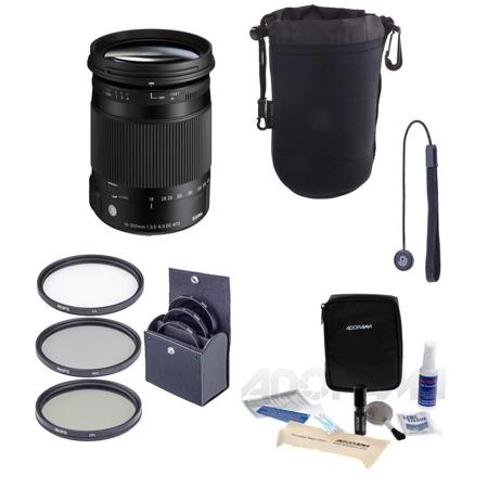 Sigma 18 300mm F3 5 6 3 Dc Macro Os Hsm Lens For Sigma Dslr W Accessory Bundle 6 110 A Sigma 18 300mm F3 5 6 3 Dc Macro Os Hsm Lens For Sigma Dslr W Accessory Bundle 6 110 A