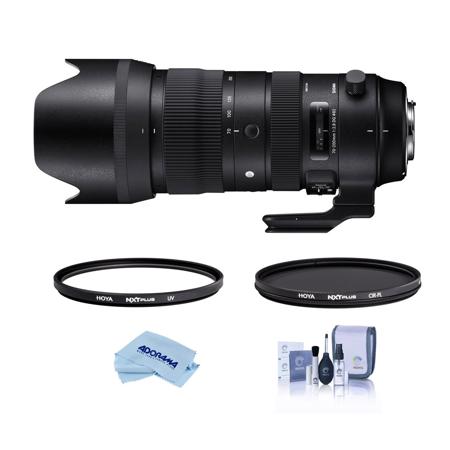 Sigma 70-200mm f/2.8 DG OS HSM Sports Lens for Nikon F with Hoya