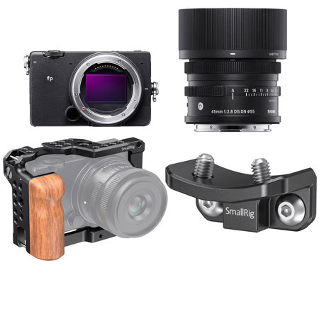 Sigma Fp Mirrorless Camera With 45mm F 2 8 Dg Dn Contemporary Lens