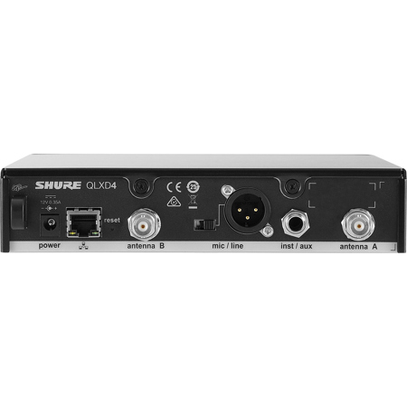 Shure QLXD24/B87A Handheld Wireless System with BETA 87A Vocal ...