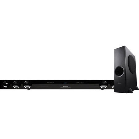 sharp 2.1 soundbar home theatre system