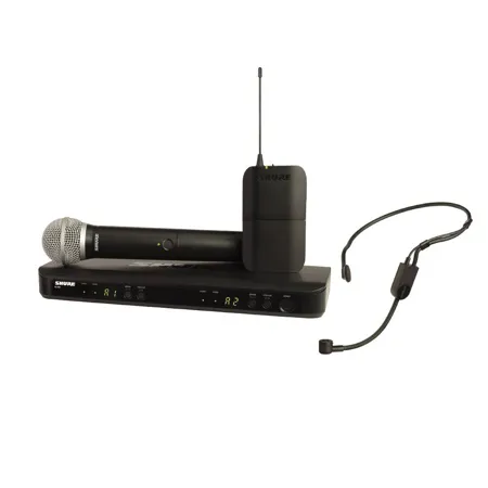 Shure BLX1288 2-Channel Wireless Combo System with PG58 Capsule & PGA31 Headset H9: 512-542MHz