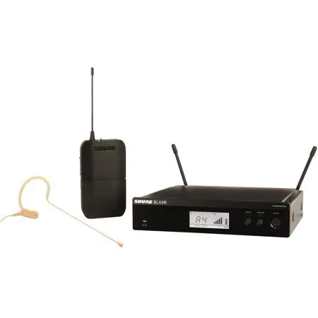 Shure BLX14R Wireless Rackmount Presenter System with MX153 Earset Microphone H10: 542-572MHz
