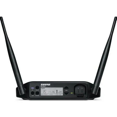 Shure GLXD4+ Dual Band Digital Wireless Tabletop Receiver, Z3: 2.4