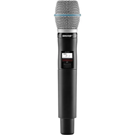 Shure QLXD2 Wireless Handheld Microphone Transmitter with BETA 87A Capsule H50: 534-598MHz