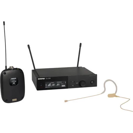 Shure SLXD14/153T 1-Channel Digital Wireless System w/MX153T Headworn Microphone J52: 558-616MHz