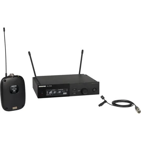 Shure SLXD14/93 Single-Channel Digital Wireless System with WL93 Lavalier Mic G58: 470-514MHz