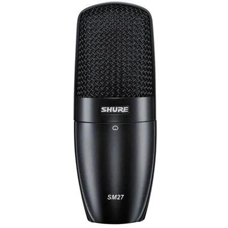 Shure SM27-SC Side-Address Condenser Stage and Studio Microphone