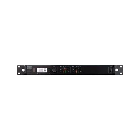Shure ULXD4D-GV Dual-Channel Digital Wireless Receiver with AES-256 Encryption J50A: 572-616MHz