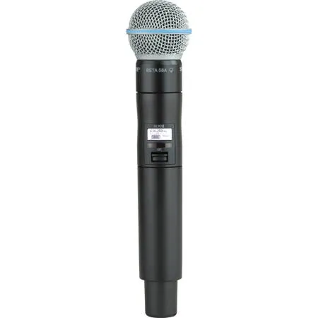 Shure ULXD2/B58 Digital Wireless Handheld Transmitter with Beta 58A Mic Capsule G50: 470-534MHz