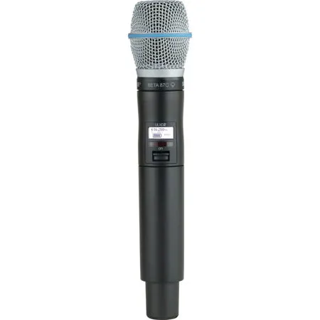 Shure ULXD2/B87C Digital Wireless Handheld Transmitter with Beta 87C Mic Capsule V50: 174-216MHz