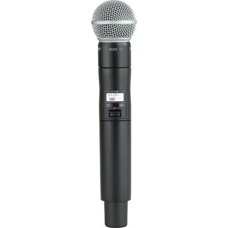 Shure ULXD2/SM58 Digital Wireless Handheld Transmitter with SM58 Mic Capsule V50: 174-216MHz