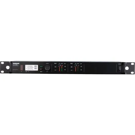 Shure ULXD4D Dual-Channel Digital Wireless Rackmount Receiver H50: 534-598MHz