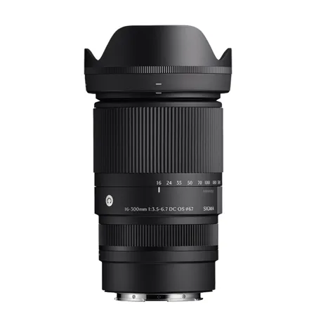 Sigma 16-300mm f/3.5-6.7 DC OS Contemporary Lens for Fujifilm X, Black