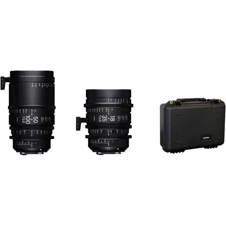 Sigma 18-35mm and 50-100mm T2.0 High-Speed Cine Lens for Sony E