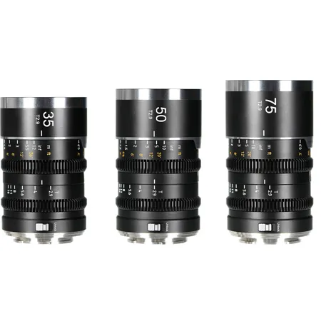 Sirui Saturn V2 35, 50, 75mm T2.9 1.6x Cine 3-Lens Kit for Nikon Z