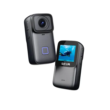 SJCAM C200 Pro 4K Ultra HD Waterproof Pocket Action Camera, Black