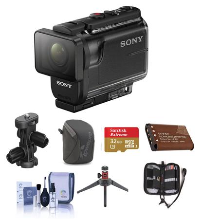 Guess Develop Melodrama Sony HDR-AS50 Full HD Action Cam With Free Accessory Bundle HDR-AS50/B B