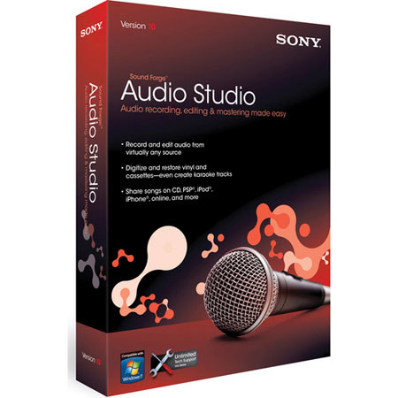 sony sound forge audio studio 10 trial