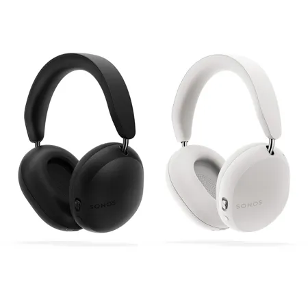Sonos Ace Wireless ANC Over-Ear Headphones, Black & White, 2-Pack