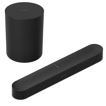 Sonos Beam Gen1 + One SL 2個セット Surround Set with Beam and One SL (Refurbished) | Sonos