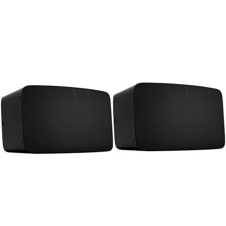 【Sonos】Five ワイヤレススピーカー ブラック　2台セット Two Room Pro Set with Five | Sonos