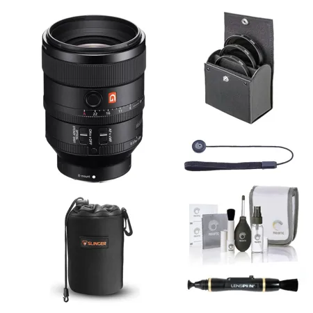 Sony FE 100mm f/2.8 STF GM OSS Lens for Sony E with Accessories