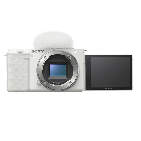 【美品】SONY α ZV-E10 ホワイト Sony ZV-E10 Mirrorless Camera (White) ILCZV-E10/W B&H Photo
