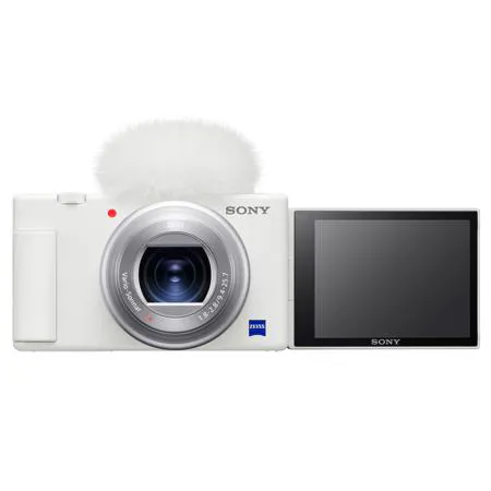 Sony ZV-1 Compact 4K HD Camera, White DCZV1/W - Adorama
