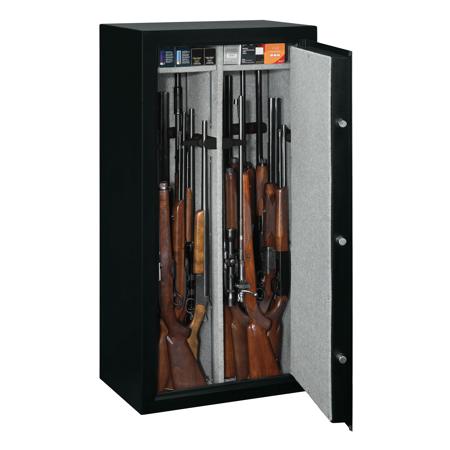 Stack-On 22 Gun Steel Security Cabinet Black Firearm Rifle Shotgun Safe Storage for sale online 