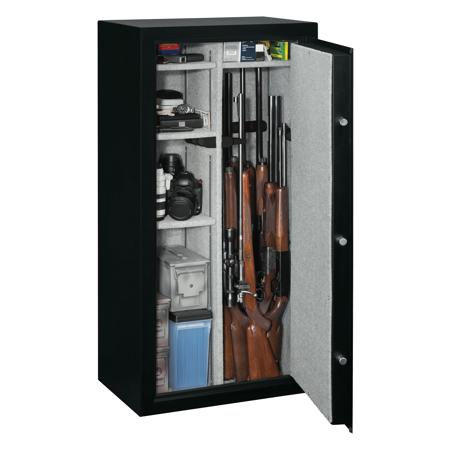 Stack-On 22 Gun Steel Security Cabinet Black Firearm Rifle Shotgun Safe Storage for sale online 