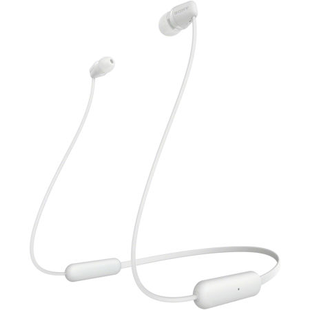 Sony Wi C200 Wireless Bluetooth In Ear Headphones White Wi C200 W