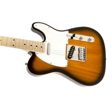 Squier Affinity Series Telecaster Electric Guitar, Maple Fingerboard, 2-Color Sunburst