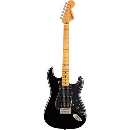 Squier Classic Vibe '70s Stratocaster Electric Guitar, Maple Fingerboard,  Black