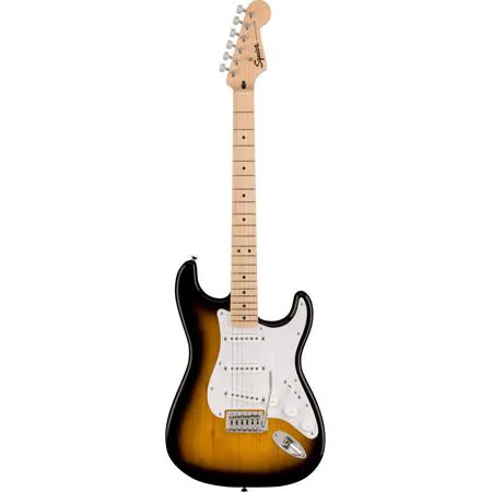 Squier Stratocaster サンバースト Squier Sonic Stratocaster Electric Guitar, 2-Color Sunburst 0373152503