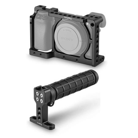 SmallRig Camera cage with wooden handle for Sony A6000/A6300/A6500 ILCE-6000 