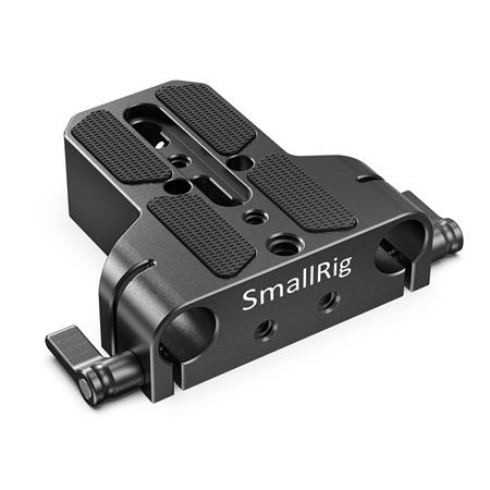 SmallRig Universal Baseplate Kit Quick Release Mount Bottom Plate with Rod Clamp 
