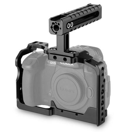 Smallrig Camera Cage With Top Handle For Panasonic Lumix Gh5 Gh5s 2050