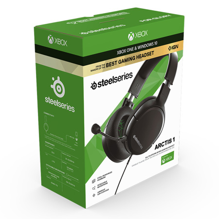 SteelSeries Arctis 1 Wired Gaming Headset for Xbox, Black