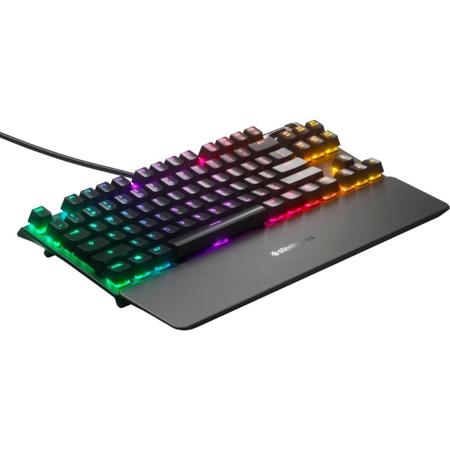 Steelseries Apex Pro Tkl Wired Mechanical Gaming Keyboard Rgb Lighting Black